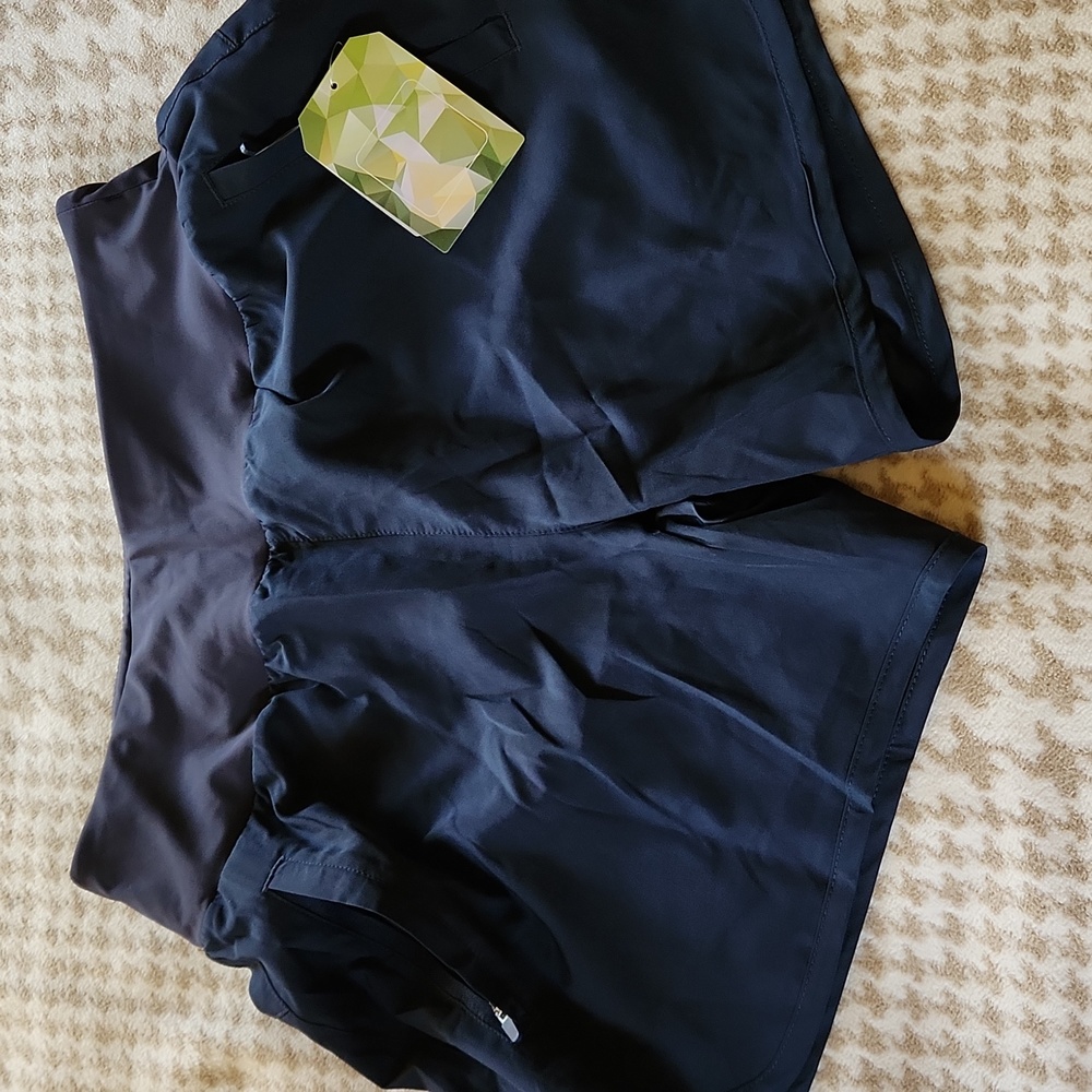 LIBIN (AMAZON) Activewear Shorts M Navy - Picture 1 of 11
